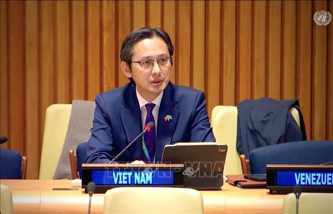 L’ambassadeur Do Hung Viet, chef de la Mission permanente du Vietnam auprès de l’ONU. Photo : VNA.