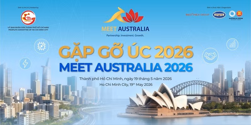 L'événement « Meet Australia 2026 » se tiendra à Hô Chi Minh-Ville la semaine prochaine