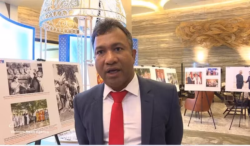 Lasantha Somaratne, responsable du développement stratégique du groupe sri-lankais Hayleys PLC. Photo : VNA.