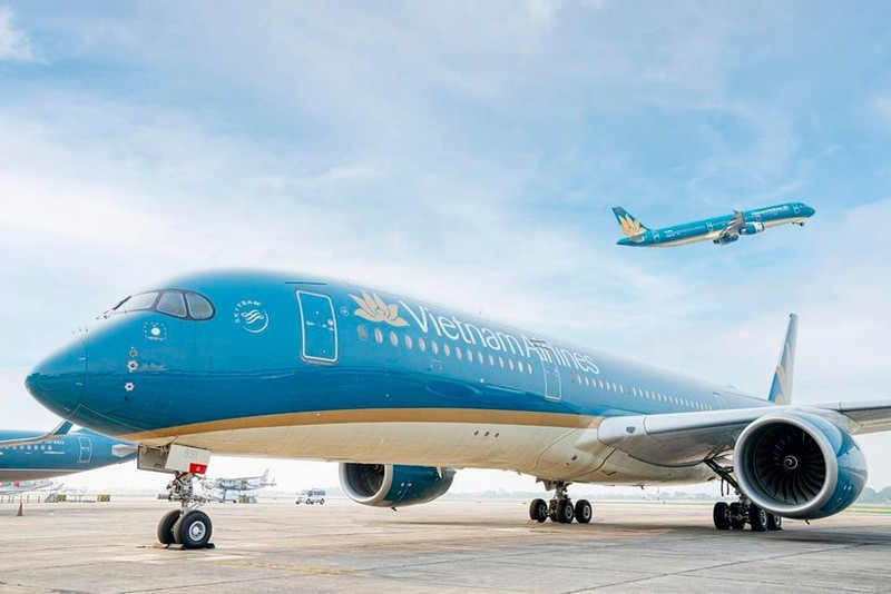 Un avion de la compagnie Vietnam Airlines. Photo : VNA.