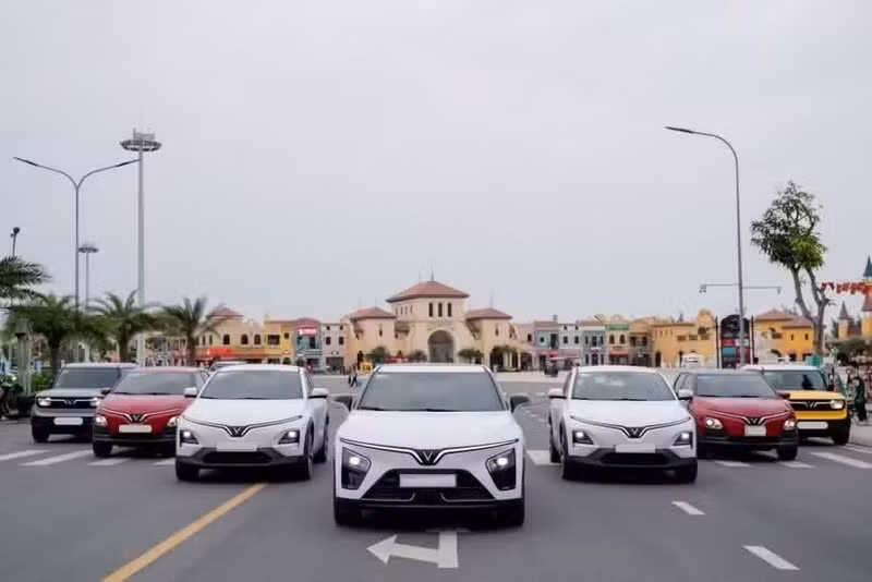 Les ventes de véhicules électriques VinFast bondissent de 127 % en mars 2026. Photo : Vinfast.