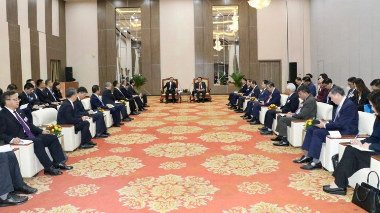 Le 20e séminaire théorique conjoint du Parti communiste du Vietnam (PCV) et du Parti communiste chinois (PCC). Photo : NDEL.