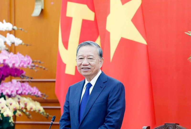 Le secrétaire général du Parti communiste du Vietnam, Tô Lâm. Photo: VNA.