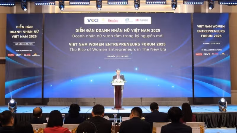 Le Vietnam et le Royaume-Uni coprésident le Forum des femmes entrepreneures du Vietnam 2025. Photo : Ambassade du Royaume-Uni au Vietnam.