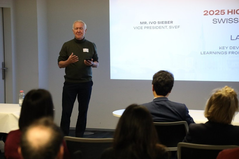 Ivo Sieber, ancien ambassadeur de Suisse au Vietnam et membre du Forum économique Suisse-Vietnam. Photo: VNA.
