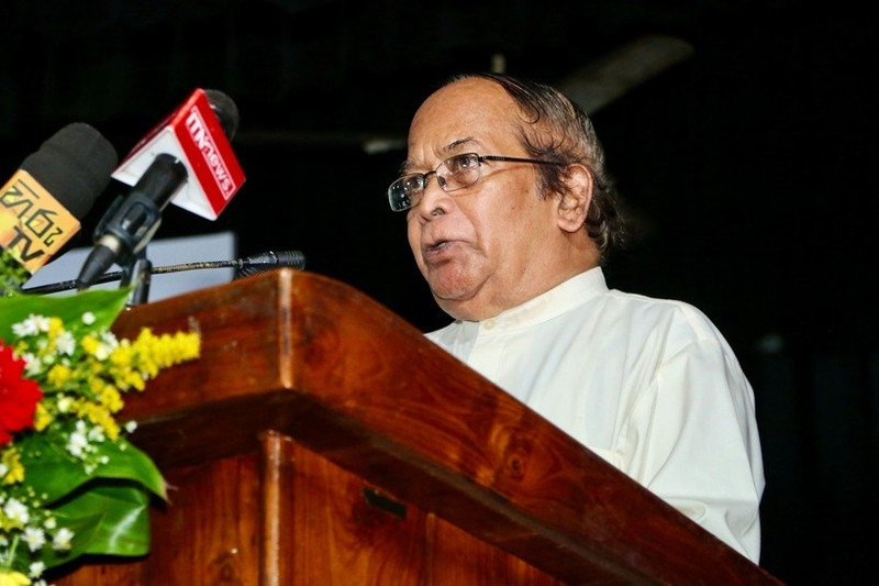 Le président de l’Association de solidarité Sri Lanka–Vietnam, Sudasinghe Sugathapala. Photo : VNA.
