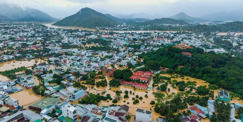 Les catastrophes naturelles causent d'importants dégâts. Photo : Vietnamnet.