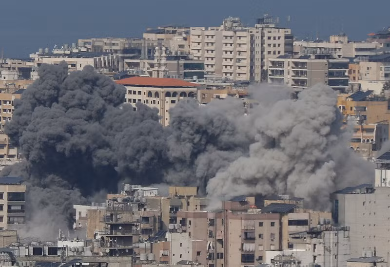 Une frappe aérienne israélienne sur Haret Hreik, au sud de la capitale Beyrouth (Liban), le 4 mars 2026. Photo : Xinhua.