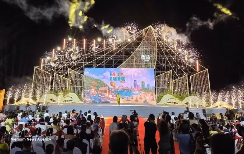 Ouverture du festival "Enjoy Danang 2026". Photo : VNA.