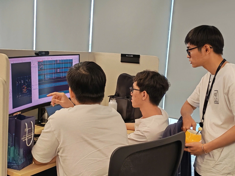 Des employés de Marvell Vietnam. Photo fournie par l’entreprise.