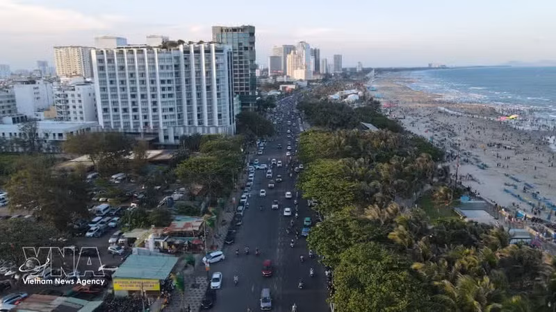 Vung Tau est déterminée à consolider son statut de "Ville touristique propre de l’ASEAN". Photo : VNA.