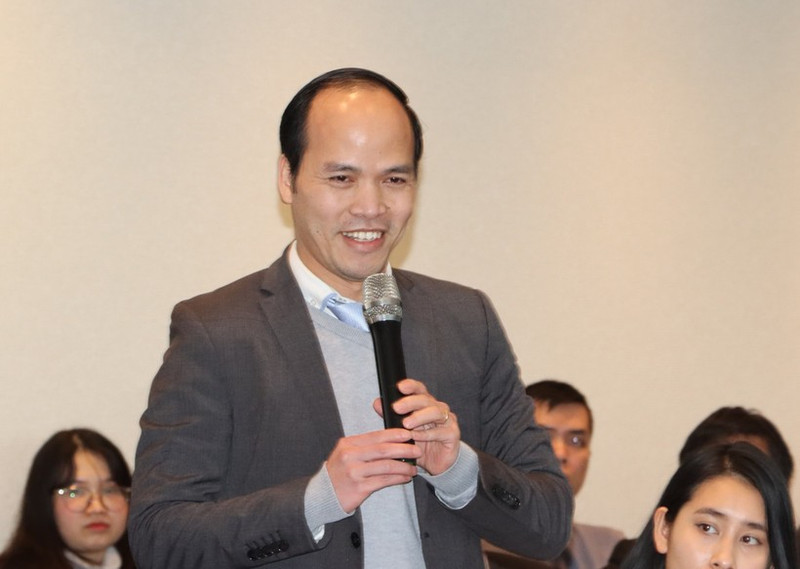 Le Dr Phung Quoc Tri, président de l’Association des intellectuels vietnamiens en Belgique et au Grand-Duché de Luxembourg (ViLaB). Photo: VNA.