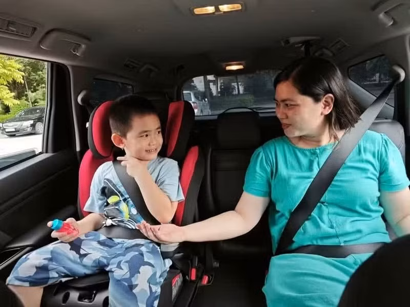 Un siège auto pour enfant. Photo : Vietnam+.