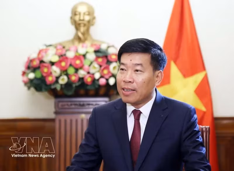 Le vice-ministre vietnamien des Affaires étrangères, Nguyên Manh Cuong. Photo : VNA.