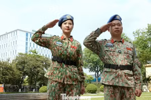 Les jeunes vietnamiens en route vers la paix
