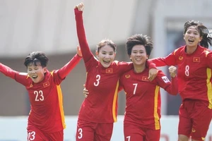 L'équipe féminine de football du Vietnam. Photo : AFC.
