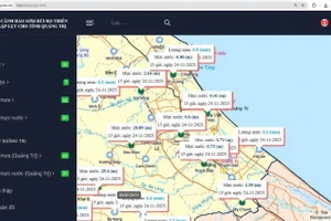 L'efficacité du système d'alerte aux inondations en temps réel de Quang Tri repose sur l'intégration de plusieurs technologies de pointe. Photo : congthuong.