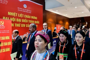 [Photo] Les délégués internationaux à la cérémonie d’ouverture du XIVe Congrès national du PCV