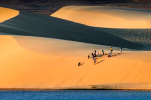 Bau Trang, désert de sable blanc et de lacs au charme hypnotique