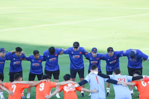 L'équipe vietnamienne effectue sa première séance d'entraînement avant l'ASEAN Cup 2026