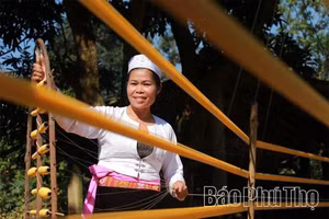 Préserver la beauté du tissage de brocart de l'ethnie Muong