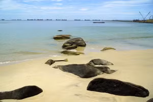 Quang Ngai : la plage de Son Tra dans toute sa beauté naturelle