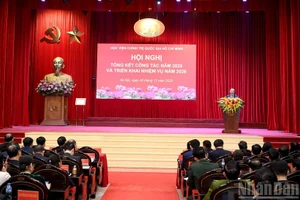 [En images] Le SG du PCV à la conférence de bilan de l'Académie politique nationale Hô Chi Minh