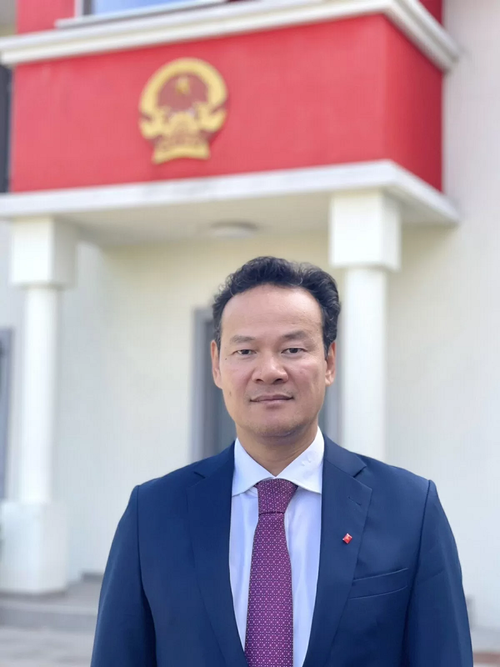 L'ambassadeur Mai Phan Dung. Photo : baoquocte. dai-su-mai-phan-dung-baoquocte.jpg