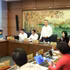 Le secrétaire général du Parti communiste du Vietnam et président de la République, To Lam lors des discussions en groupe sur le projet de loi révisée sur la poste et le projet de loi modifiant et complétant plusieurs articles de la Loi sur la métrologie. Photo : VNA.