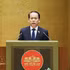 Le ministre de la Justice, Hoàng Thanh Tung, lors de la deuxième session de l’Assemblée nationale de la 16e législature. Photo : VNA.