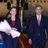 La Première ministre de la Principauté du Liechtenstein, Brigitte Haas, a été accueillie par le ministre des Finances, Ngo Van Tuan. Photo : VNA.