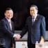 Le président de l’Assemblée nationale Trân Thanh Mân (droite) et, Roh Tae Moon, PDG et président de la division Device Experience (DX) ainsi que responsable du Mobile eXperience (MX) chez Samsung Electronics, en septembre 2026 à Séoul. Photo : VNA.
