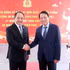 Le général Luong Tam Quang (à droite), ministre vietnamien de la Sécurité publique, et Eduardo S.L. Oban Jr., conseiller à la sécurité nationale des Philippines. Photo : VNA.