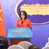 La porte-parole du ministère vietnamien des Affaires étrangères, Pham Thu Hang. Photo : VNA.