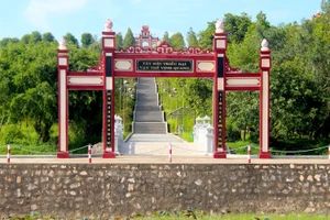L'« Autel du Ciel et de la Terre » sur le mont An Son. Photo : tienphong.vn