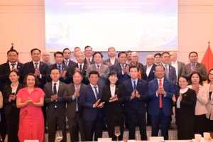 La délégation de la province de Tay Ninh en mission de promotion des investissements en Allemagne. Photo : nhandan.vn