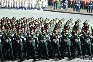 80e Fête nationale : répétition générale nationale du défilé à la place Ba Dinh