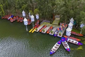 Le voyage paisible évoque un rythme de vie qui ralentit. Photo: baoquocte.vn