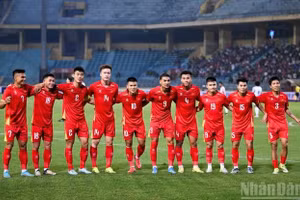 Composition de départ de l’équipe nationale du Vietnam.