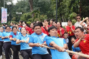 « Dans l’esprit de « Être en bonne santé pour construire et défendre la Patrie ». Photo : nhandan.vn