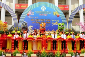 Le programme « Les Couleurs du printemps des vergers » propose plus de 65 types d’activités, avec 42 stands. Photo : VOV.