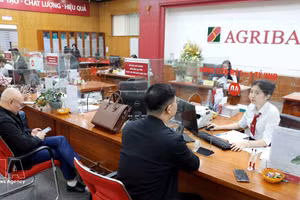 Une succursale de la banque Agribank à Hung Yen. Photo: VNA