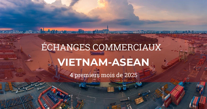 Les échanges commerciaux Vietnam - ASEAN atteignent 30,4 milliards d’USD en 4 mois 
