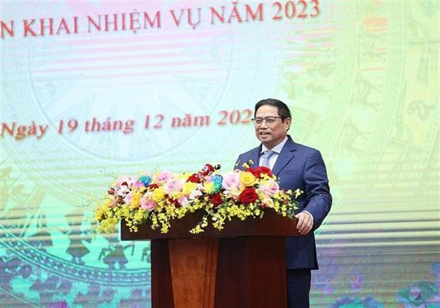 Le Premier ministre Pham Minh Chinh. Photo : VNA.