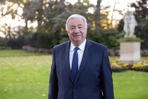 Le Président du Sénat français, Gérard Larcher. Photo : VNA.