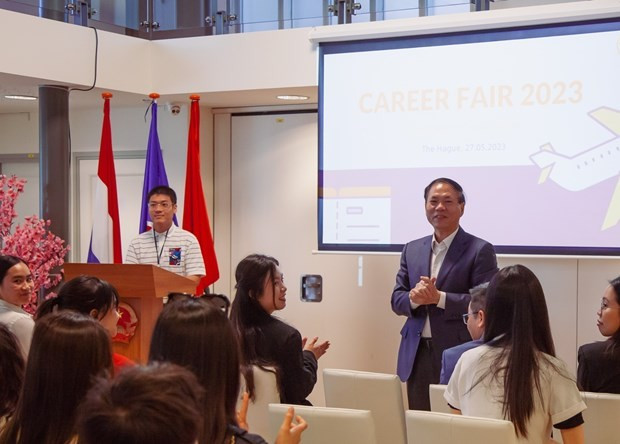 L'ambassadeur du Vietnam aux Pays-Bas, Pham Viêt Anh. Photo : VNA.
