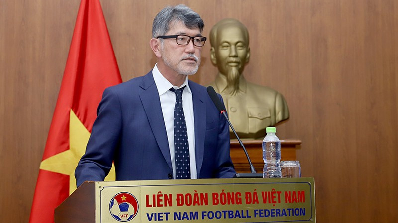 Le nouveau directeur technique de la VFF, Koshida Takeshi. Photo : NDEL