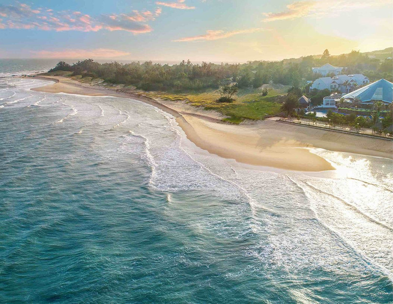 La plage de Hô Tràm est considérée comme étant à la fois sauvage et charmante. Photo : Carmelina Beach Resort. 