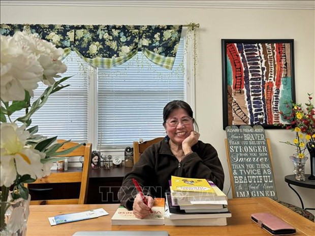 Ngô Kim Viêt, enseignant de la langue vietnamienne aux États-Unis. Photo : VNA.