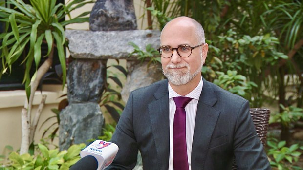 L'ambassadeur du Canada au Vietnam, Shawn Steil. Photo : VNA.